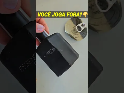 Frasco de Perfume Você Joga Fora? Recicle c/ Criatividade e Utilidade #diy #craft #diyideas