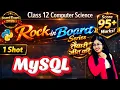 MySQL One Shot Database Management System 1 Shot CBSE Class 12 Computer Science Boards 2026
