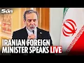 Lagu LIVE: Iran’s FM Araghchi addresses UN disarmament body after landmark US talks