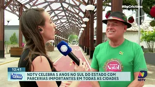 NDTV comemora cinco anos fortalecendo laços com cidades do Sul de Santa Cantarina