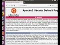 9 Setup a new home page for Apache web server