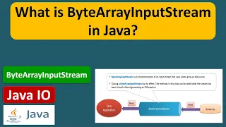 What is ByteArrayInputStream in Java Java IO Java Tutorial