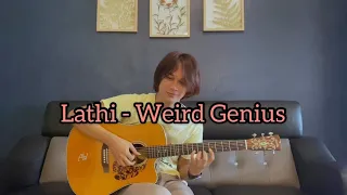 Weird Genius - Lathi | Fingerstyle Guitar Cover By Anwar Amzah