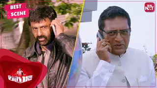 balakrishnas mass encounter with prakash raj lion telugu radhika apte trisha sun nxt