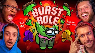 SIDEMEN AMONG US MEGAMIND ROLE: BURST EVERYONE'S HEADS TO WIN