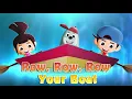 Kids Songs | Row Row Row Your Boat Nursery Rhymes with Lyrics