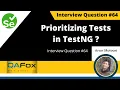 How to set test case priority in TestNG Selenium Interview Question
