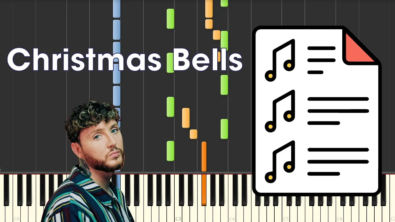 James Arthur - Christmas Bells | Piano Tutorial Sheet Music