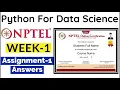 for Data Science January 2021 Week 1 Assignment Solution