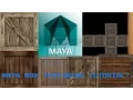 Maya 2017 Simple Box texturing tutorial