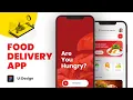 Food App Design in Figma Delivery Mobile App Design Figma Tutorial