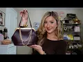 Coach Kisslock 16 Black Currant Handbag Review What fits Mod Shots Color Comparison