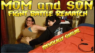 Download MOM and SON fight BATTLE rematch IDENTICALLY similar MP3