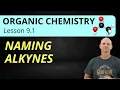 Naming Alkynes IUPAC Nomenclature 9 1 Organic Chemistry