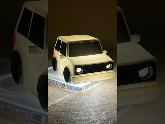 Phone Light Mood Lamp Vehicle Series01: 80s Euro Hatch video thumbnail