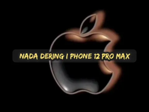 Download MP3 nada dering i phone 12 pro max