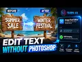 1min AI How to Edit Text in Any Image in Seconds AI Image Text Editor