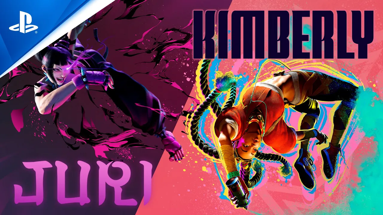 Street Fighter 6 - Trailer de jogabilidade Kimberly e Juri | Jogos PS5 e PS4