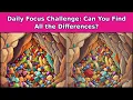 Daily Focus Challenge Crystal Cave Corner 4 Puzzles Find All the Differences in 90s Each