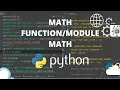 TUTORIAL PYTHON - MATH FUNCTION MODULE MATH DI PYTHON FUNGSI MATH