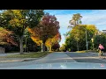 Morning Drive Through Towson Maryland Neighborhood Tour