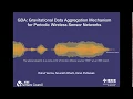 GDA Gravitational Data Aggregation Mechanism for Periodic Wireless Sensor Networks