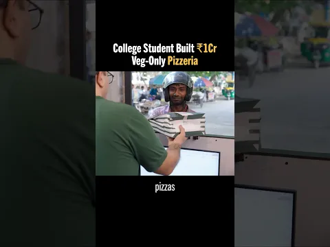 MBA Student started ₹1Cr VEG ONLY Pizzeria 🤭