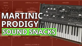 Martinic Prodigy Sound Snacks - A Moog Prodigy Synthesizer Emulation  | SYNTH ANATOMY