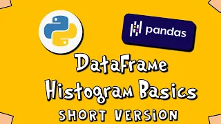 Pandas DataFrame Histogram Basics - SV