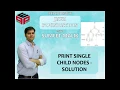 Print Single Child Nodes Solution Binary Trees Data Structures and Algorithms in JAVA