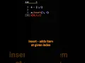 Python Append vs Insert