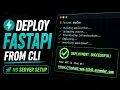 How to Deploy FastAPI Without a Server Deploy FastAPI from CLI with FastAPI Cloud