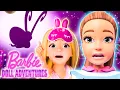 Download Lagu A Monster At The Slumber Party!? | Barbie Doll Adventures S3 E6 | Clip
