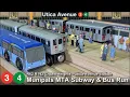 Munipals MTA Crown Heights Utica Ave Subway \u0026 Bus Run 19K Subscribers Special With R142 R62 XE60