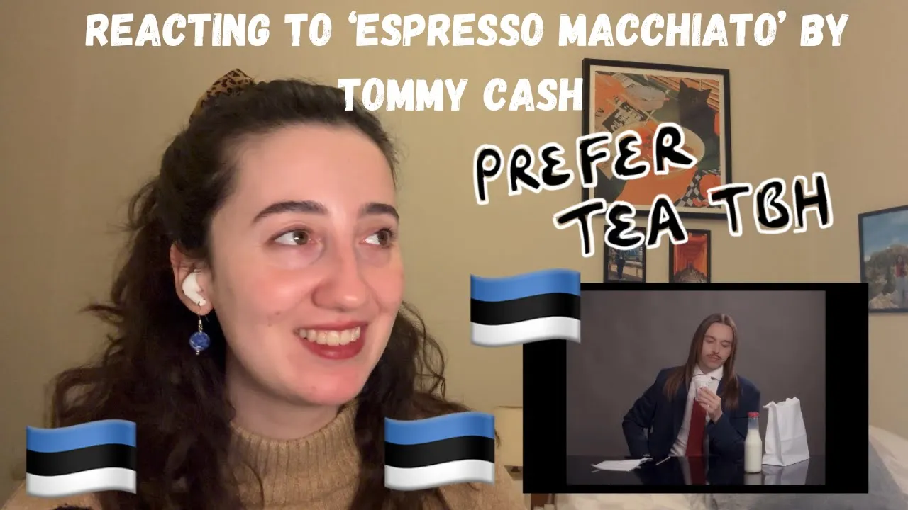 ESTONIA EUROVISION 2025 - REACTING TO ‘ESPRESSO MACCHIATO’ BY TOMMY CASH (FIRST LISTEN) ESTONIA EUROVISION 2025 - REACTING TO ‘ESPRESSO MACCHIATO’ BY TOMMY CASH (FIRST LISTEN)