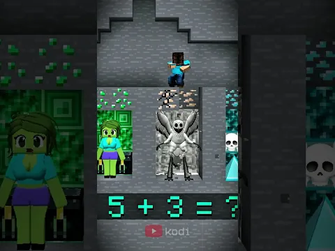 😹WRITE RIGHT ANSWER AND LIKE FOR HELP HEROBRINE 😱🍀 #shorts #minecraft