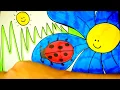 How To Draw And Color A Lady Bug Insects Coloring Page For Kids