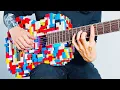 I built a LEGO Acoustic Guitar and it sounds CRAZY