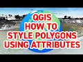 TUTORIAL QGIS - How to categorize and style polygons using attributes and rules
