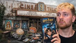 The Abandoned 1990s Movie Theater Retro Films Posters Toys Left Inside