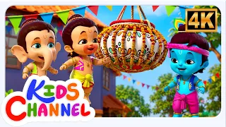 Govinda Aala, गोविंदा आला, Marathi Rhymes for Kids, Gokulashtami Song