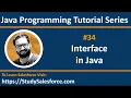 34 Java How to use interface in java by Sanjay Gupta