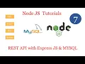 rest api using express js How to create REST API REST API using node js REST API using express