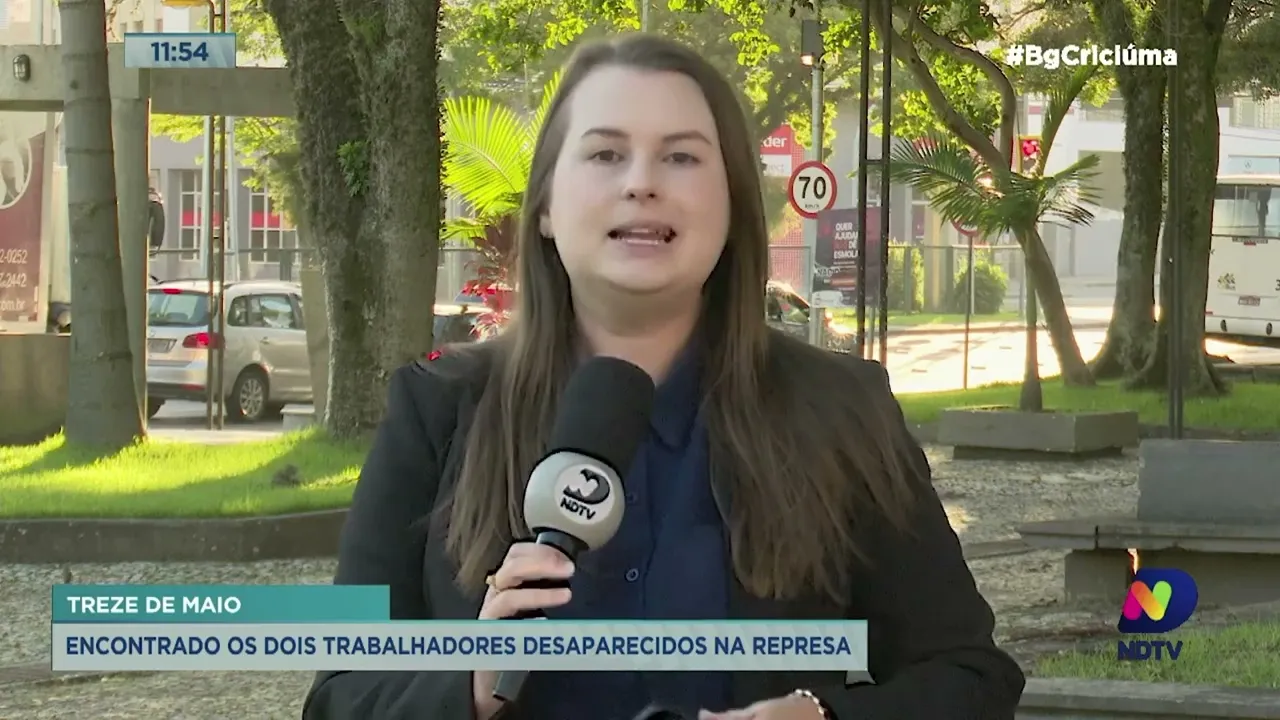 Corpos dos dois trabalhadores desaparecidos em represa em Treze de Maio são encontrados