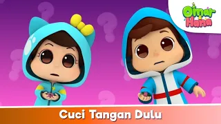 Cuci Tangan Dulu 🧼🖐️🦇🦠 | Omar & Hana | Kisah & Lagu Kanak kanak Islami