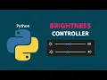 brightness controller using python