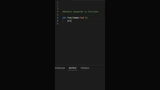 Creating a function with default ARGUMENTS in Python