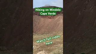 Hiking on Mindelo Cape Verde #sailingadventures #hiking #solosailing #africa #travel #island