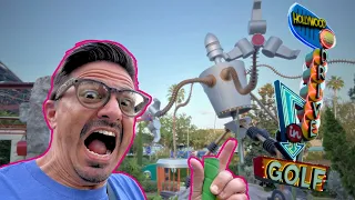 Invaders From Planet Putt Our First Time at CityWalk Mini Golf