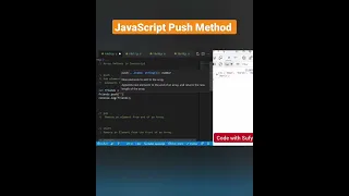 JavaScript Array push method JavaScript Tutorial For Beginners